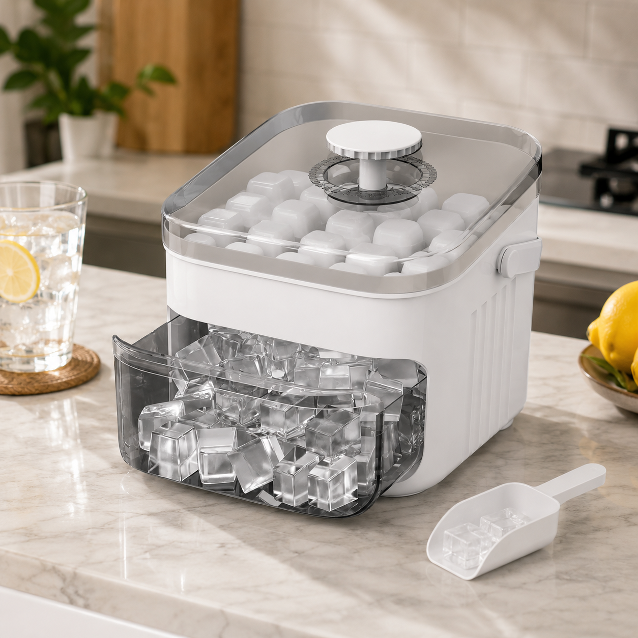 Double Layer Ice Cube Tray